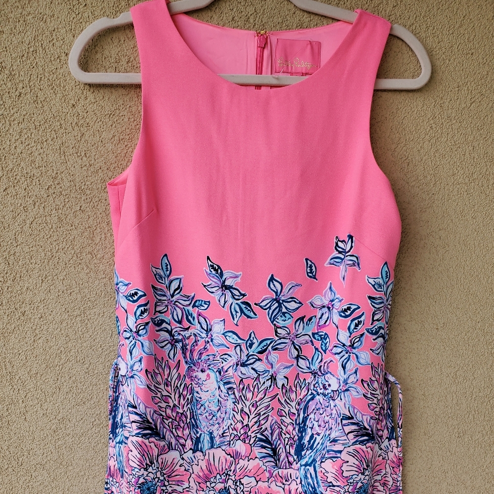 COPY - Lilly Pulitzer Pink Donna Romper Size 8